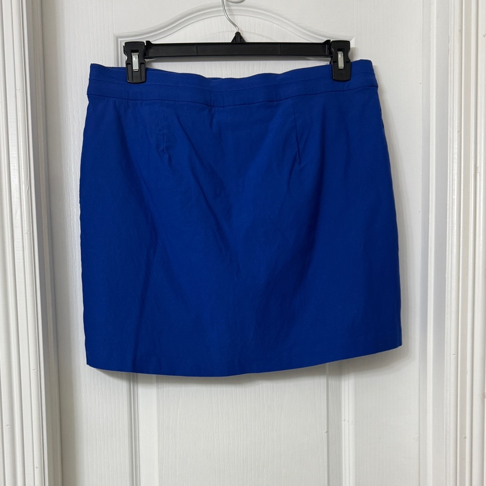 Rafaella Women's Comfort Skort Royal Blue Pull-on Elastic Waist Size XL - Picture 6 of 8